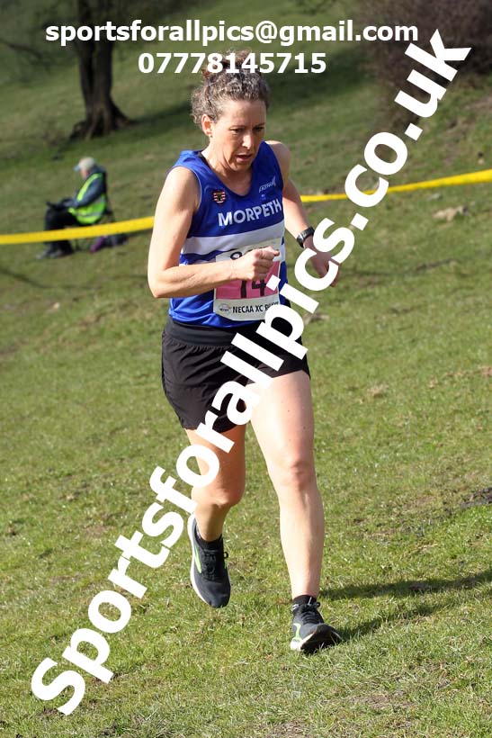 Masters men 2021 NECAA Cross Country Relays, Thornley Farm, Peterlee, Saturday, April 10th. Photo: David T. Hewitson/Sports for All Pics